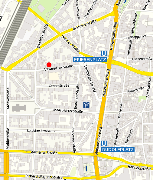 Karte Friesenplatz